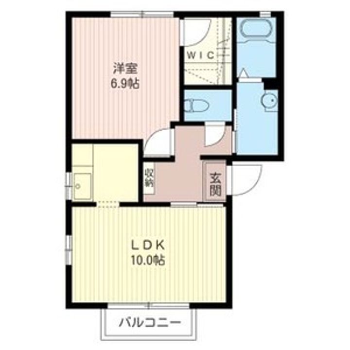 ステラハウスAの間取り