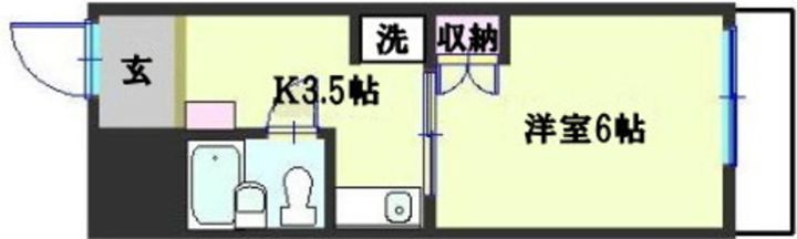 鵠沼原田ビルの間取り