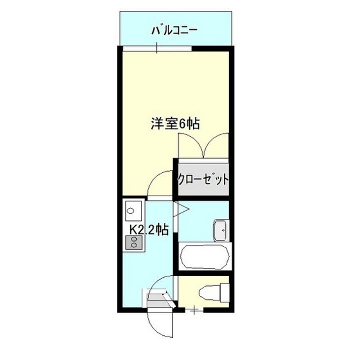 サンパレス西下台の間取り