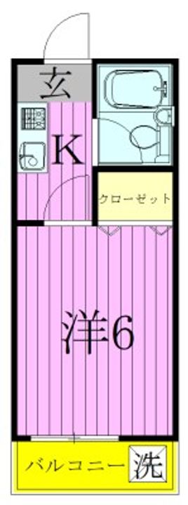 メゾン・ド・ニシムラの間取り