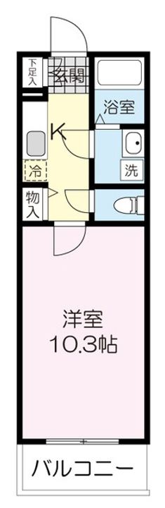 M’s Flatの間取り
