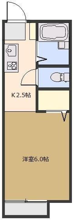 サンコーポ藍蓼(あいたで)の間取り