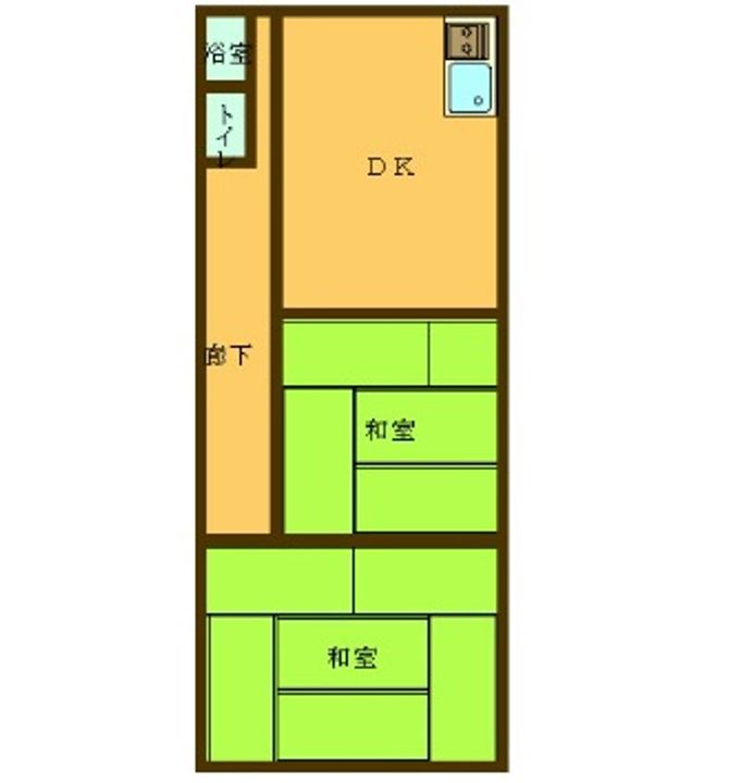 滋賀県大津市苗鹿1(一戸建)の賃貸物件の間取り