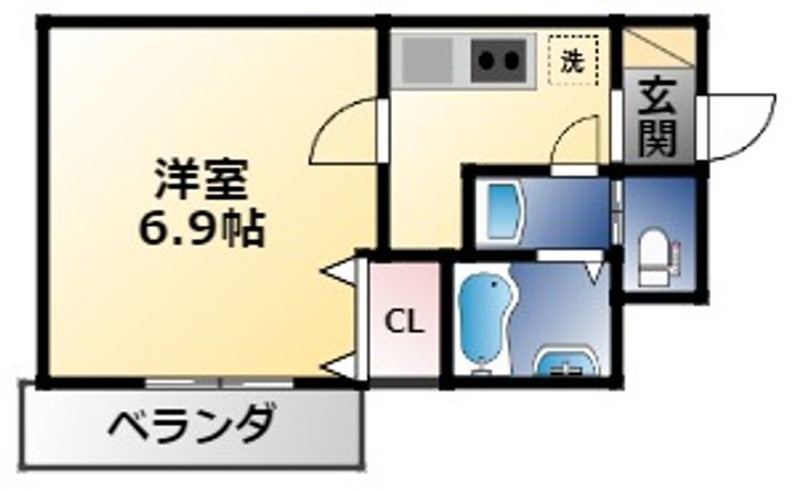 Quintet JOTONOEの間取り