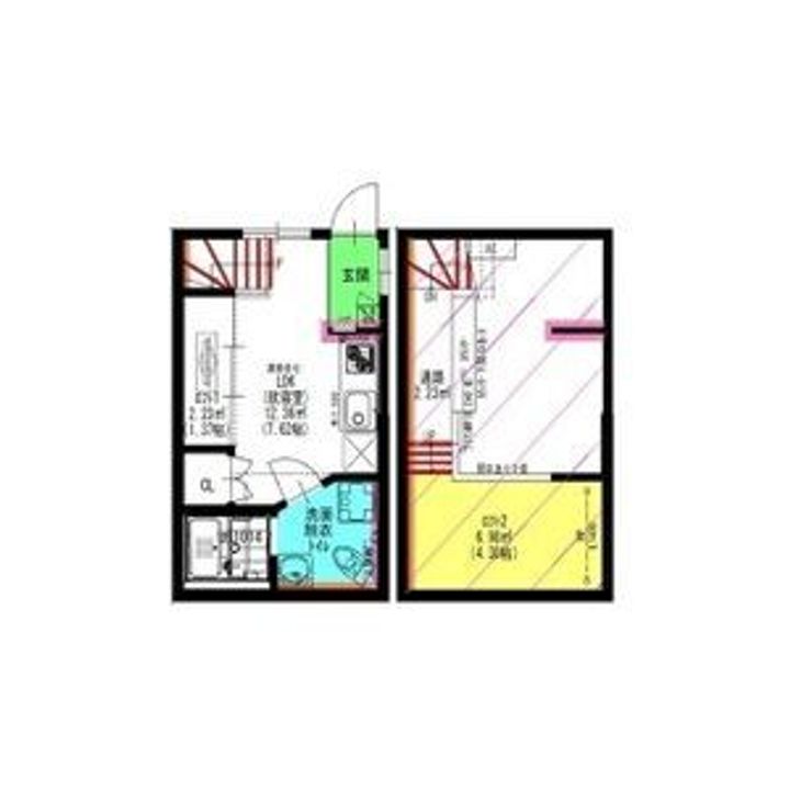 Velo JIYUGAOKA(ヴェロジユウガオカ)の間取り