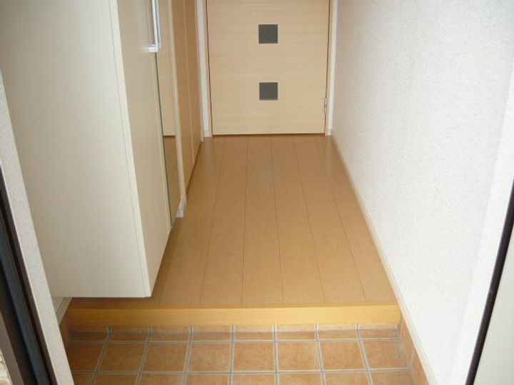茨城県筑西市玉戸(アパート)の賃貸物件の玄関