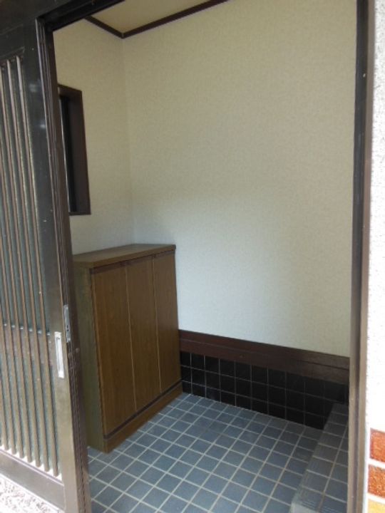 茨城県常総市羽生町(一戸建)の賃貸物件の玄関