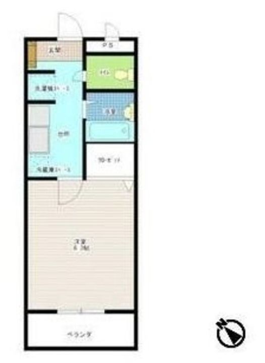 ロイヤル稲城の間取り