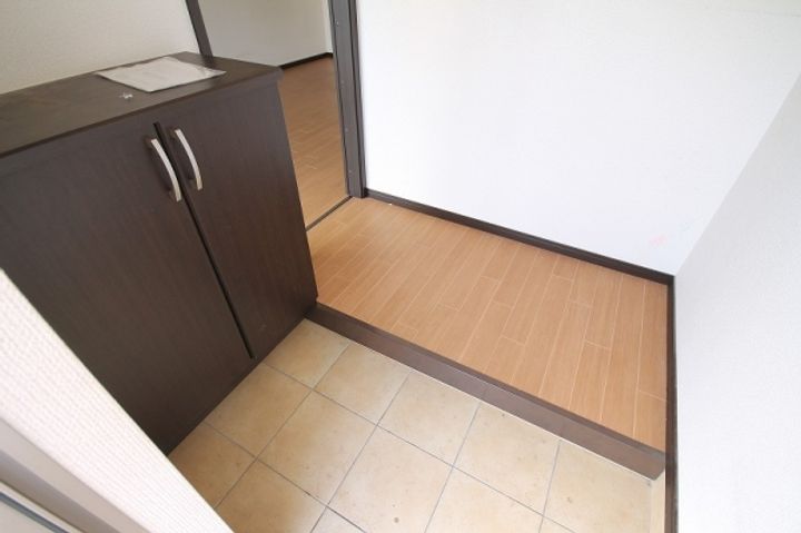 茨城県かすみがうら市下稲吉(一戸建)の賃貸物件の玄関