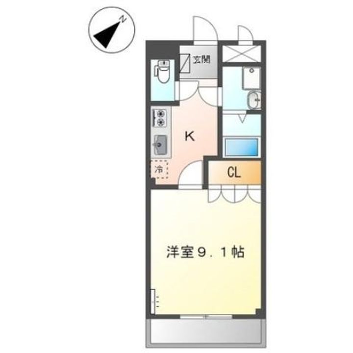 アマーレゆかりの間取り