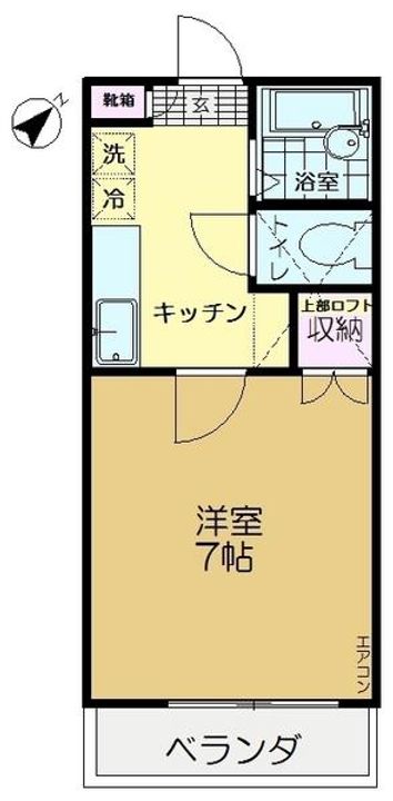アネックス中台の間取り