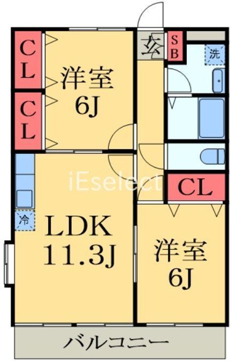 クレイドウルの間取り