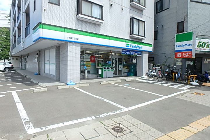 エルクハウスB棟の周辺