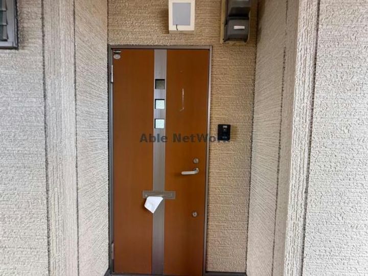 宮崎県都城市久保原町(アパート)の賃貸物件の玄関
