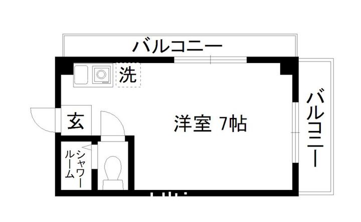 グランタック東山の間取り