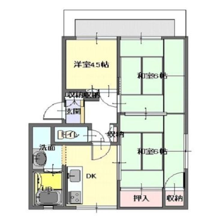 京都府福知山市字和久市和久市町(アパート)の賃貸物件の間取り
