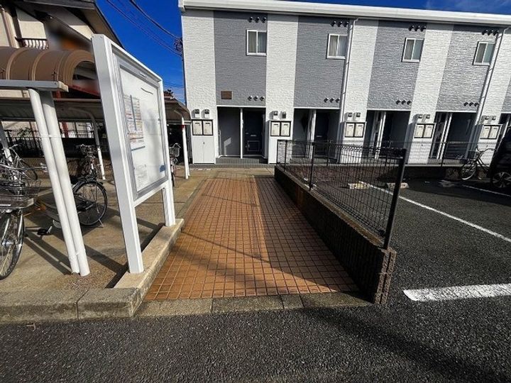 レオパレスプロテクシオンの地図