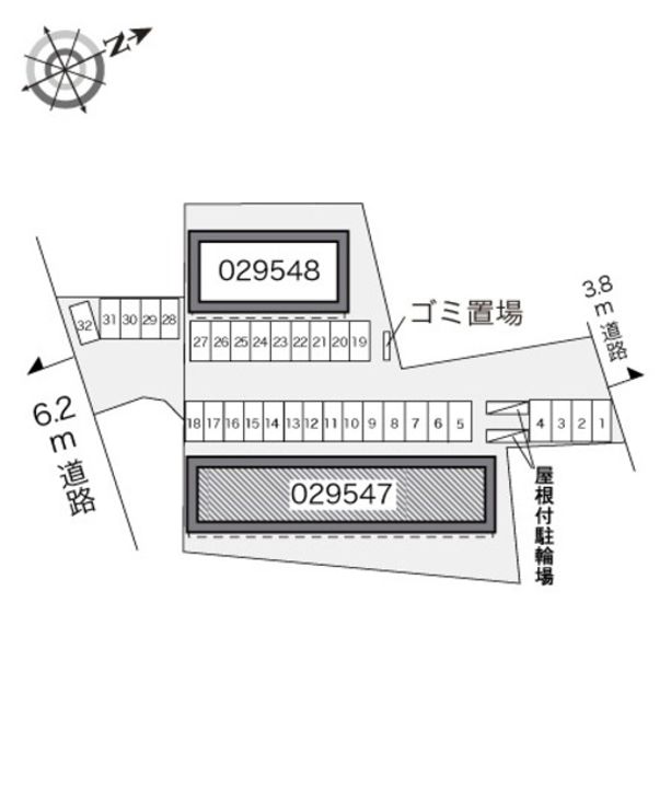 レオパレスプロテクシオンの地図
