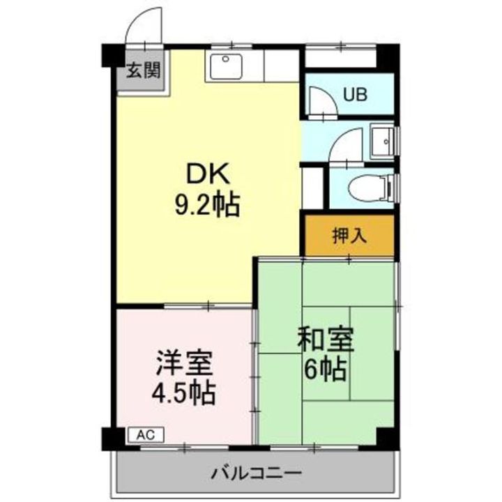神奈川県相模原市緑区町屋4(アパート)の賃貸物件の間取り