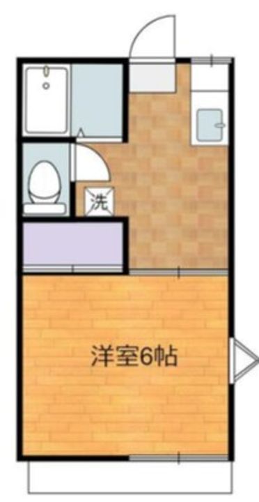 神奈川県横浜市戸塚区下倉田町(アパート)の賃貸物件の間取り