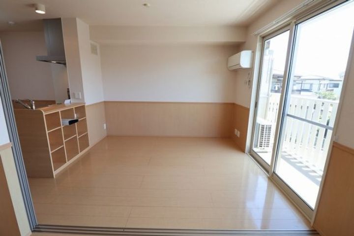 茨城県稲敷郡阿見町大字荒川本郷(アパート)の賃貸物件の居間