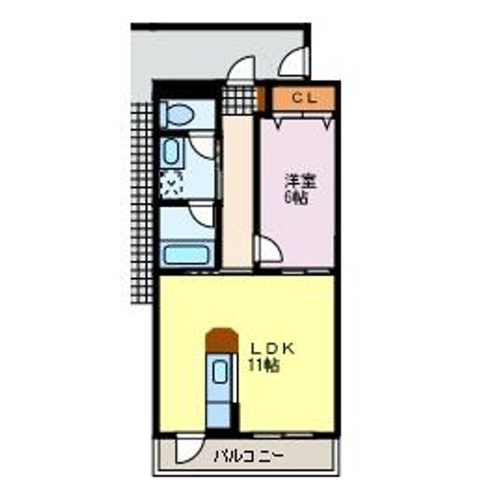 静岡県裾野市茶畑(マンション)の賃貸物件の間取り