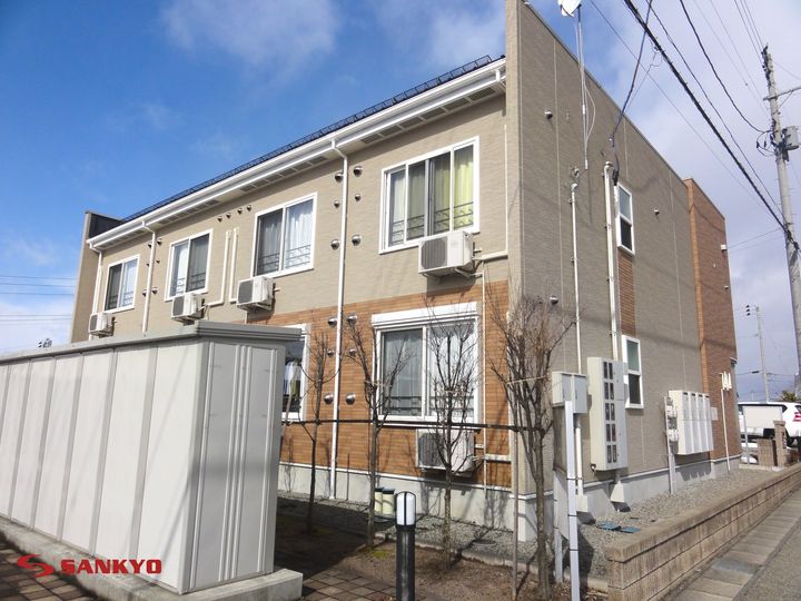 山形県山形市上桜田4(アパート)の賃貸物件の外観