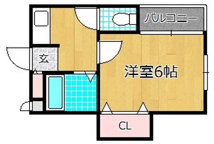 ドリームハイツ長尾の間取り