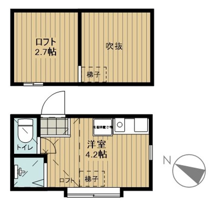 アーバンプレイス沼袋VII Aの間取り