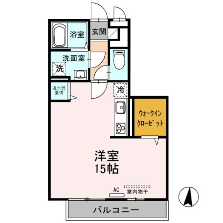 インペリアルコート Aの間取り