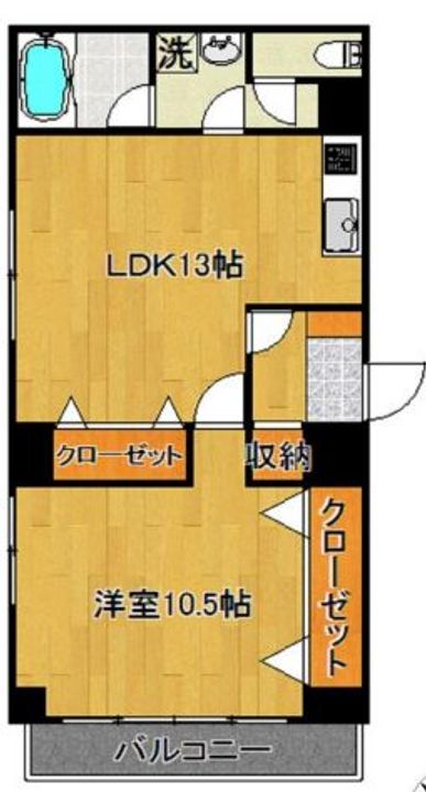 第5三和ビルの間取り