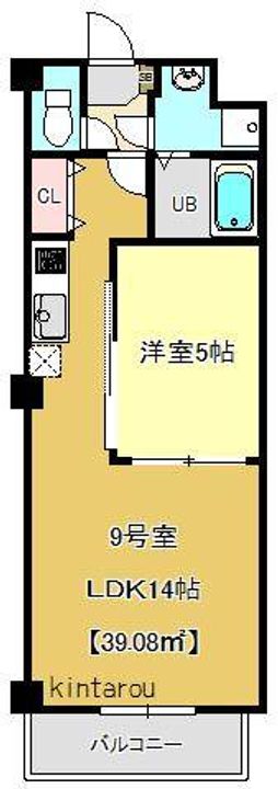 金太郎ヒルズ164の間取り