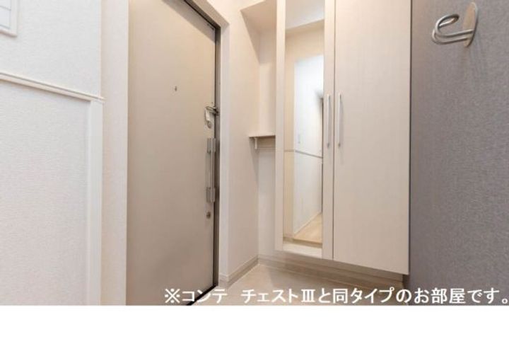 ヴィラバースの玄関
