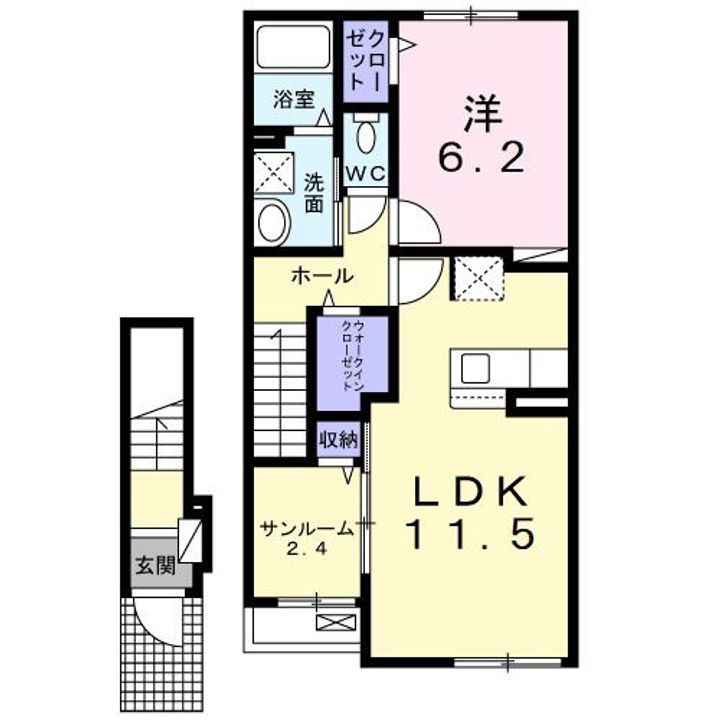 ハイマウンテンの間取り