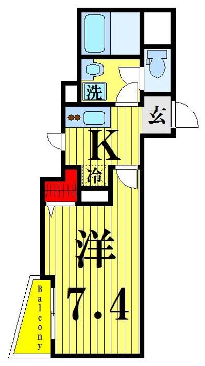 ラビット・イヤー・アイリスの間取り