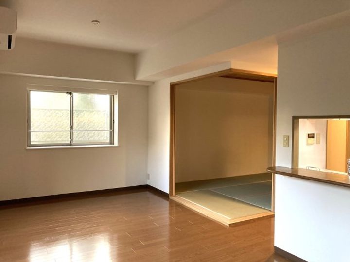 川口幸町パークハウスの居間