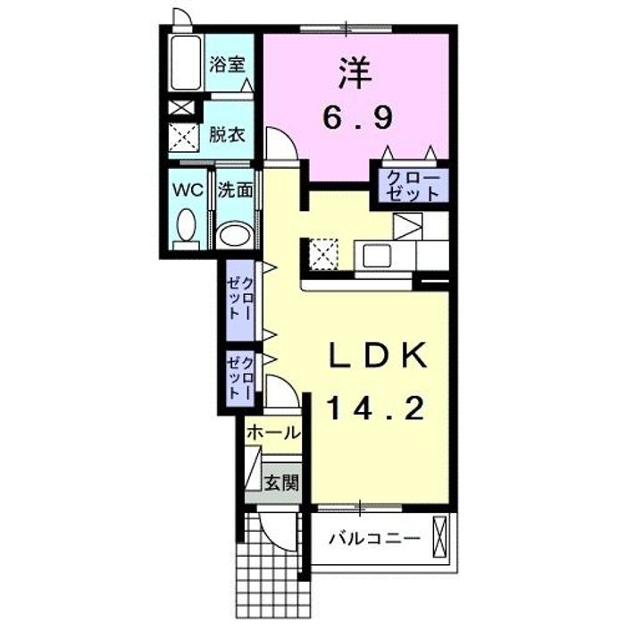 ノワ・ポワールの間取り