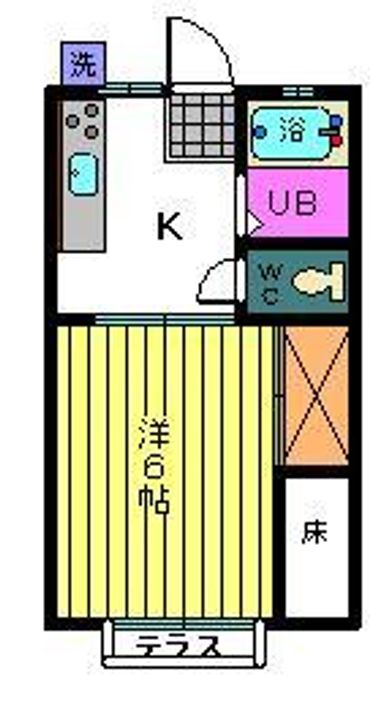 ハイツミッチの間取り