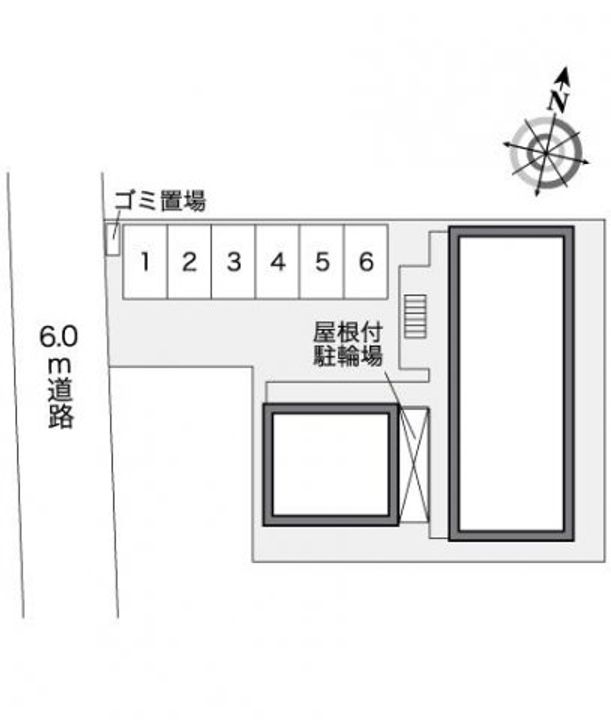 大阪府大阪市鶴見区中茶屋1(アパート)の賃貸物件のその他画像