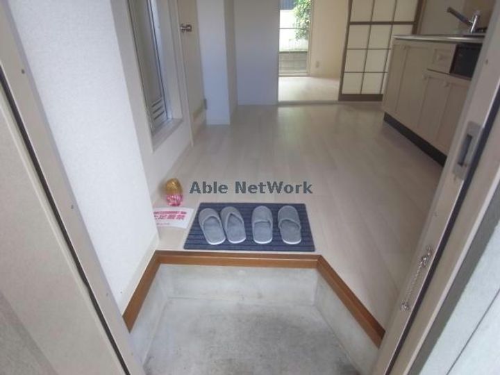 グランステーション大垣の玄関