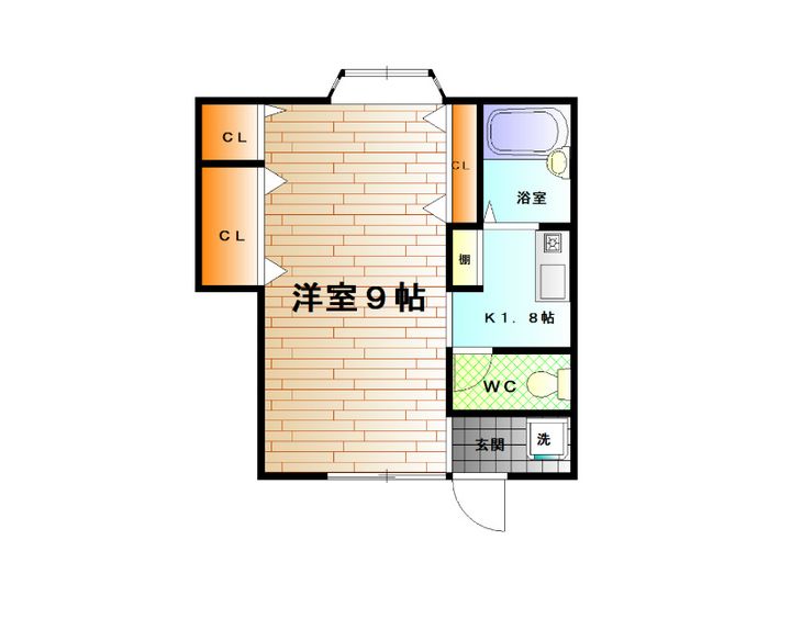 グリーンコーポの間取り