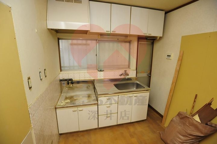 大阪府堺市中区八田北町(一戸建)の賃貸物件のキッチン