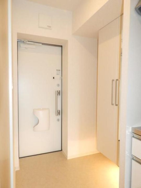 広島県広島市佐伯区五日市中央7(マンション)の賃貸物件の玄関