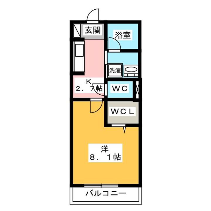 シャーメゾンステージ加納本町の間取り