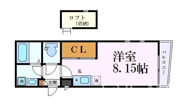 ノヴェル東別院の間取り