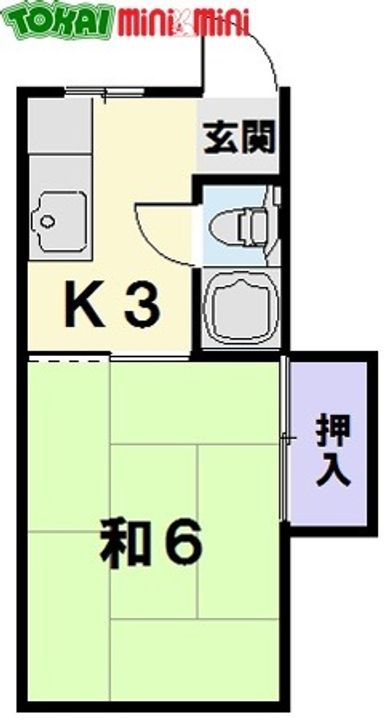 コーポまつむらの間取り