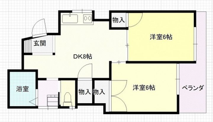 渡里ビルの間取り