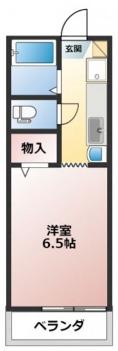 アブニールつしま A棟の間取り