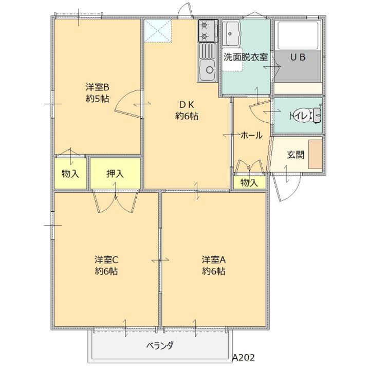 リバーサイド佐野の間取り