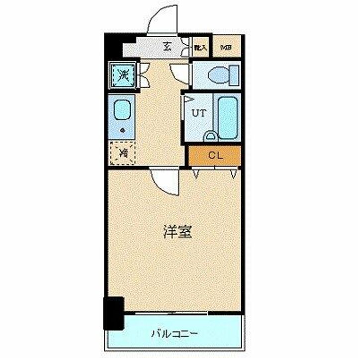シンシア蒲田ステーションプラザの間取り